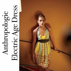 Anthropologie Moulinette Souers Electric Age Dress